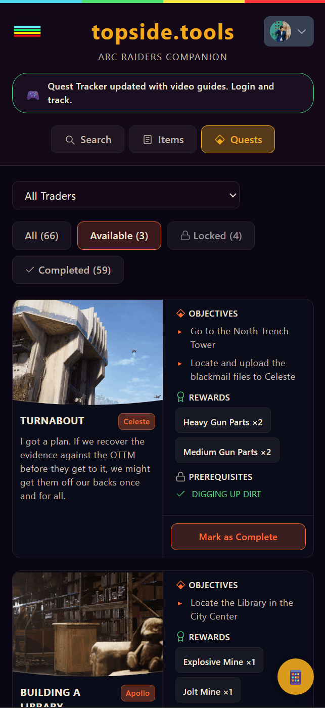 Topside.tools screenshot 2